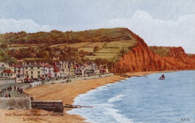 La facciata dai giardini di Connaught, Sidmouth da Alfred Robert Quinton